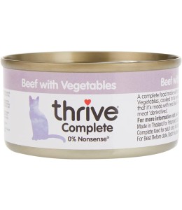 Thrive Complete Cat Beef With Vegetables Wet Food 75G