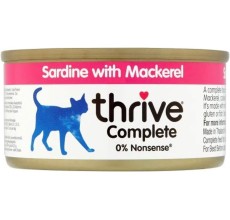 Thrive Complete Cat Sardine W/ Mackerel In Gravy 75