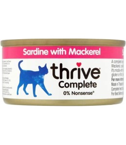 Thrive Complete Cat Sardine W/ Mackerel In Gravy 75