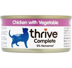 Thrive Complete Cat Chicken W/ Vegetable Wet Food 75G
