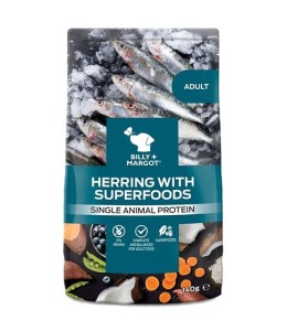 Billy & Margot Adult Herring with Superfoods Pouch - 140gm