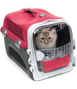 Cabrio Cat Carrier System - Cherry Red