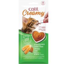 CatIt Creamy Lickable Treats - Chicken & Lamb - 12 Pack