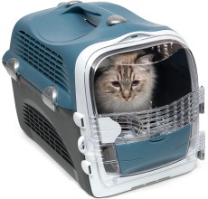 Cabrio Cat Carrier System - Blue/Grey