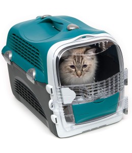 Cabrio Cat Carrier System - Turquoise
