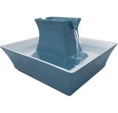 Drinkwell Pagoda Pet Fountain Blue