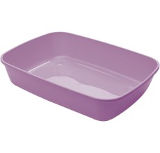 Savic Cat litter tray purple 50x36.5x11.5cm