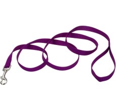 Coastal 1in Dog Lead Purple 4 Feet Long 1in Wide