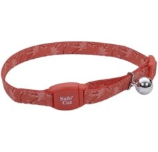 Coastal 3/8" Safe Cat Break Away With Magnetic Buckle Collar SalmFolg