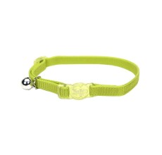 Coastal 3/8" SafeCat Nylon Breakaway Collar Lime