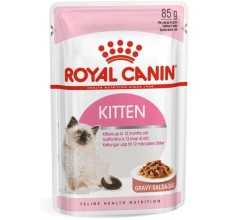 Royal Canin Feline Health Nutrition Kitten Gravy (WET FOOD - 85g Pouch)