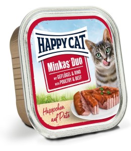 Happy Cat Minkas Duo Poultry & Beef - 100 G
