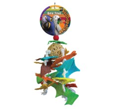 Woodpecker Bird Toy Bat Web 42*10 Cms