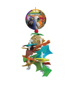 Woodpecker Bird Toy Bat Web 42*10 Cms