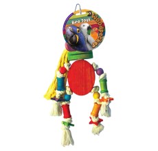 Woodpecker Bird Toy Smily Cane 30*27 Cms