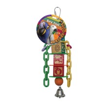 Woodpecker Bird Toy Alphabet Chain 26*8 Cms