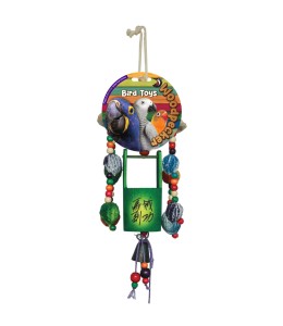 Woodpecker Bird Toy Chinese Pergola 40*14 Cms