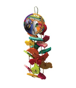 Woodpecker Bird Toy Flocking Chicks 23*9 Cm