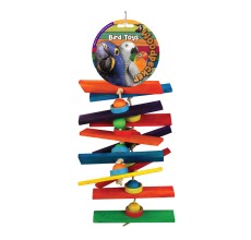 Woodpecker Bird Toy Flat Sticks 42*16 Cm
