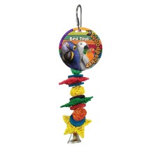 Woodpecker Bird Toy Starry Bell 29*6.5 Cm
