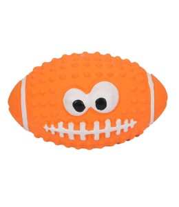 Crinkle Doodle Futball Dog Toy - 1pc