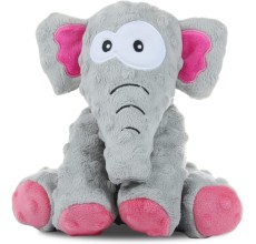 Plush Pet Elephant Dog Toy - 1pc