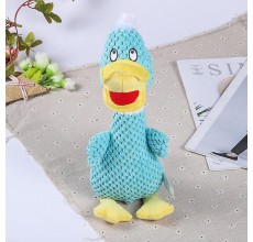 Plush Pet Big Mouth Singing Ducks Dog Toy - 1pc