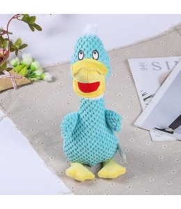 Plush Pet Big Mouth Singing Ducks Dog Toy - 1pc