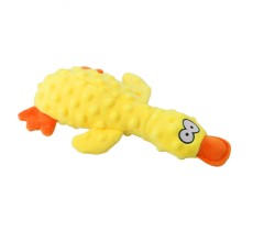 Plush Pet Squeaky Bird Dog Toy - 1pc