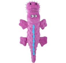 Plush Pet Crazy Gators Dog Toy - 1pc