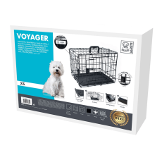 M-Pets Voyager Wire Crate Xs (L46 X W30 X H35,6Cm)