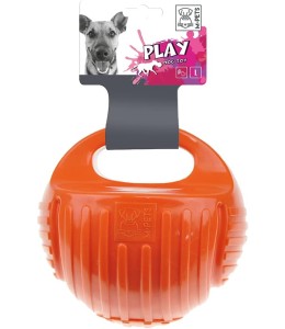 M-Pets Arco Ball Orange Dog Toy L