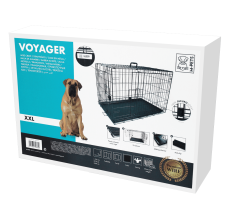 M-Pets Voyager Wire Crate Xxl (L122 X W76 X H84Cm)