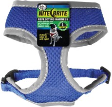 Four Paws Reflective Safety Comfort Harness Large Blue