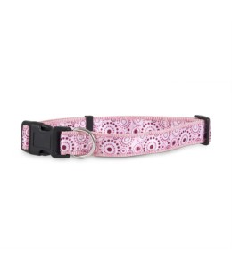 Petmate Adjustable Collar Dots Pink