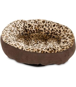 Aspen Pet 18" Round Bed Animal Print