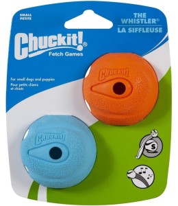 Chuckit! The Whistler Ball 2-Pk Small
