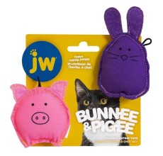Jw Cat Pig-Ee & Bunn-Ee Catnip Combo