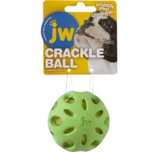 Jw Crackle Heads Crackle Ball Small - Multicolor - 1pc