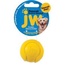 Jw Isqueak Bouncin' Baseball Small - Mulitcolor - 1pc