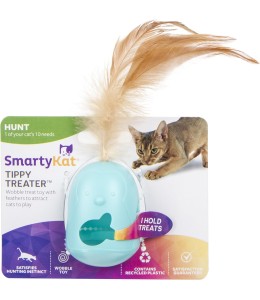 SmartyKat Tippy Treater Wobbler Cat Toy and Treater