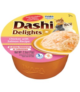 Inaba Cup Dashi Delights Chicken with Salmon - 70g