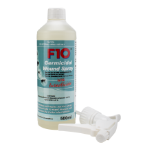 F10 Germicidal Wound Spray with Insecticide 500 ML