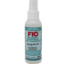 F10 Germicidal Wound Spray with Insecticide 100 ML