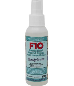 F10 Germicidal Wound Spray with Insecticide 100 ML