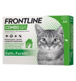 Frontline Flea & Tick Spot On Combo for Cats & Home Protection 3pcs