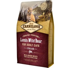 Carnilove Lamb & Wild Boar for Adult Cats 2kg