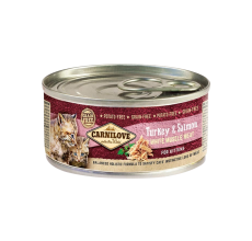 Carnilove Turkey & Salmon for Kittens (Wet Food Cans) 100g