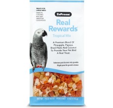 Real Reward Large Parrot Treats - Tropical Mix 170g