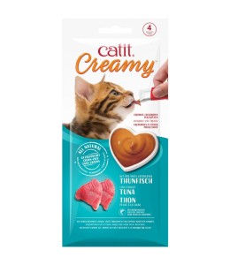 CatIt Creamy Lickable Treats - Tuna 4/10g